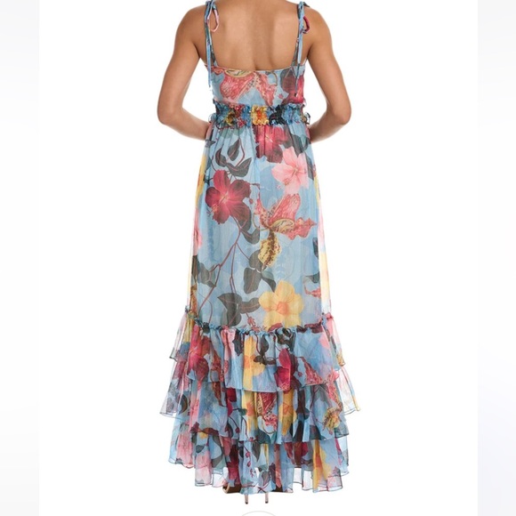 PatBo Hibiscus Ruffle Maxi Dress - Picture 2 of 6